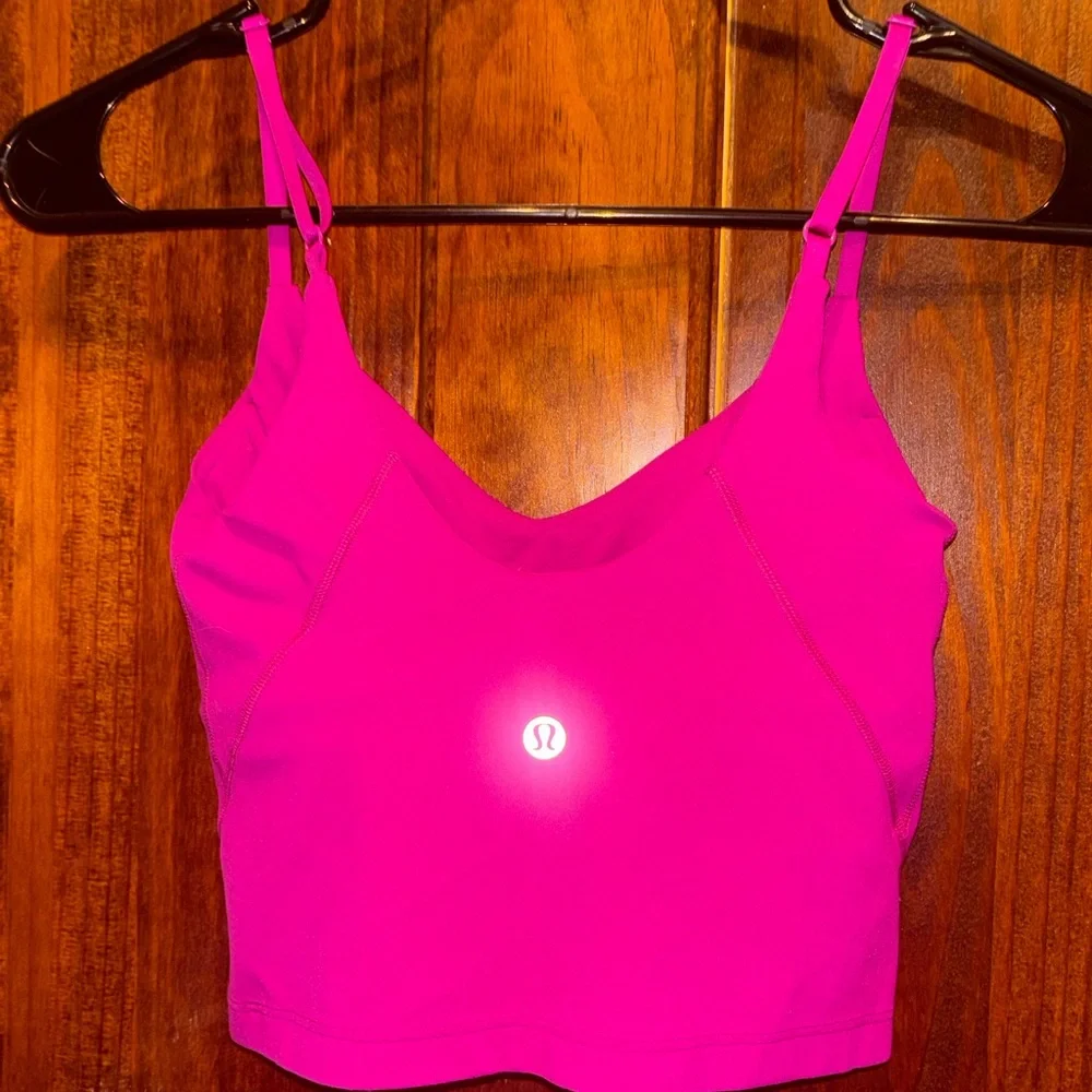 Lululemon Align Cropped Cami Tank - Ripened Raspberry - Picture 3 of 5